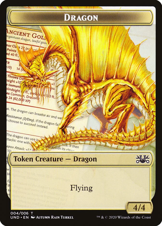 Beeble // Dragon Double-Sided Token [Unsanctioned Tokens] - Image 2