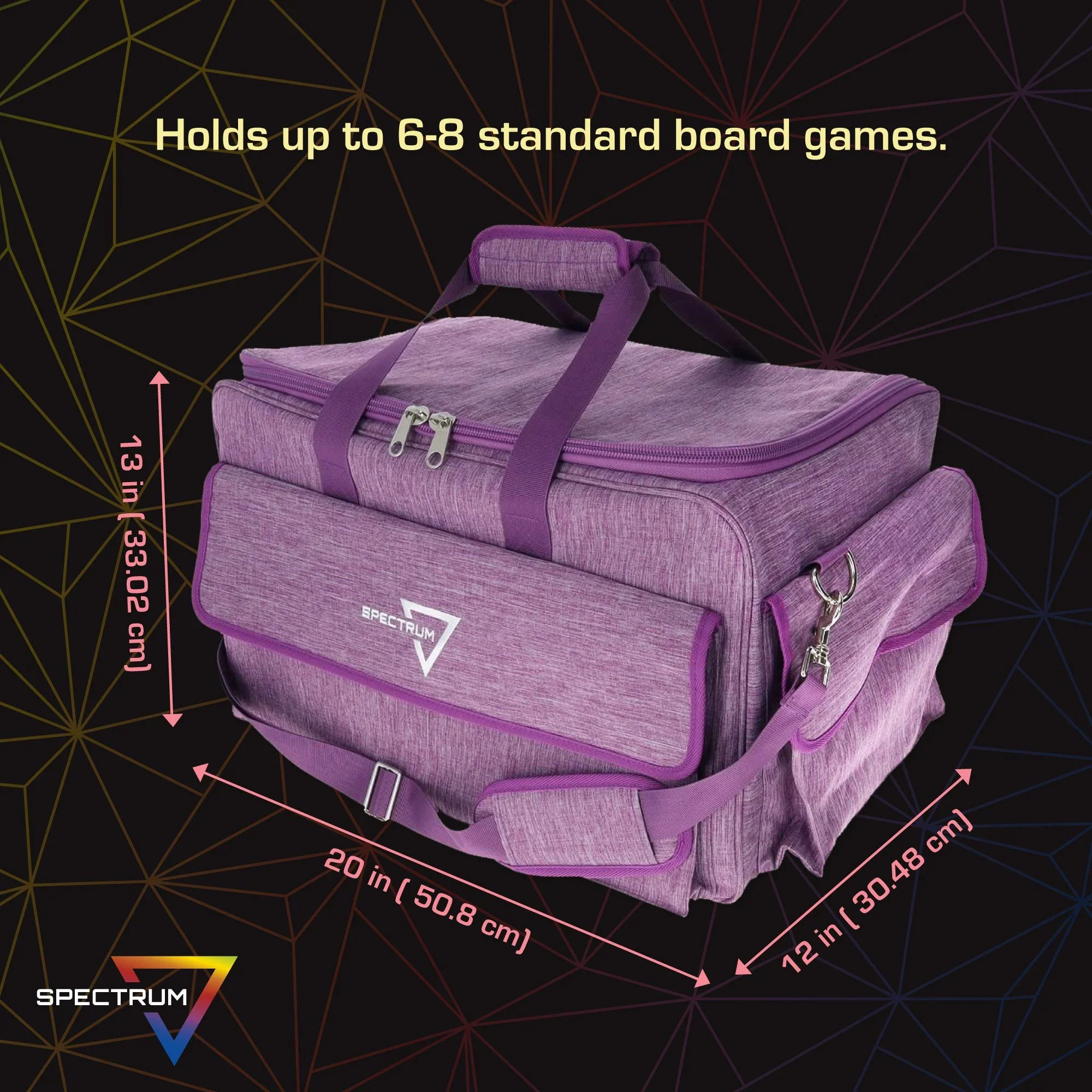 Board Game Bag - Purple - Image 2