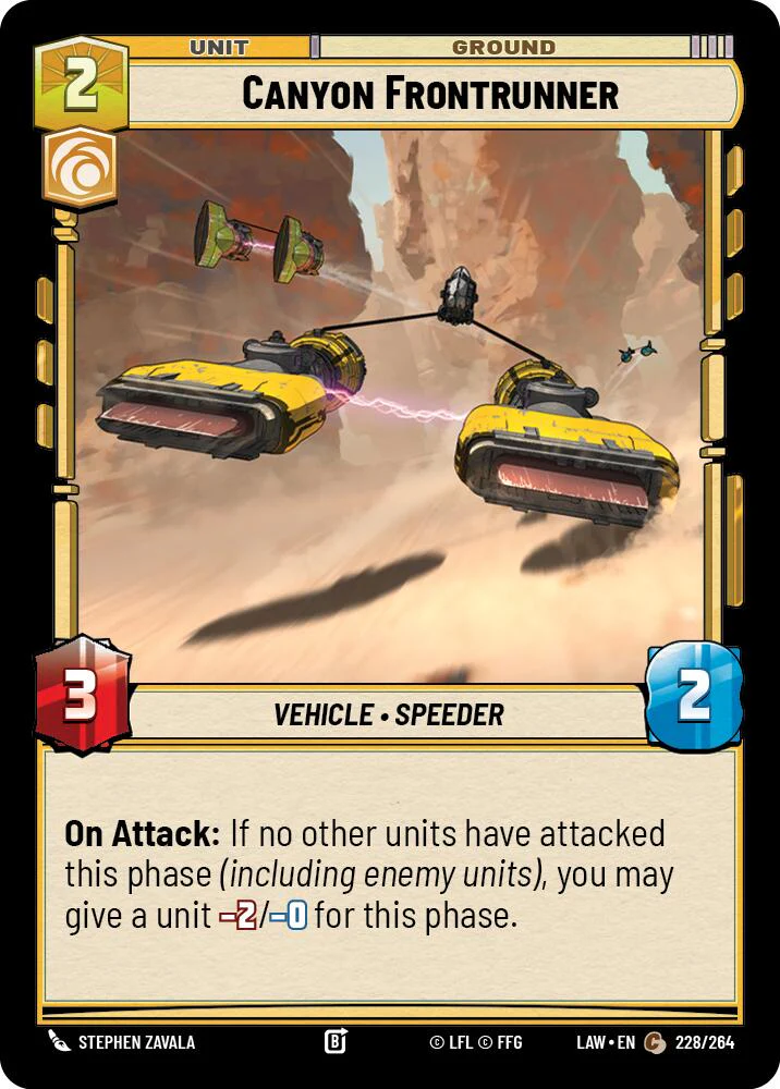 Canyon Frontrunner (228/264) (228/264) [A Lawless Time]