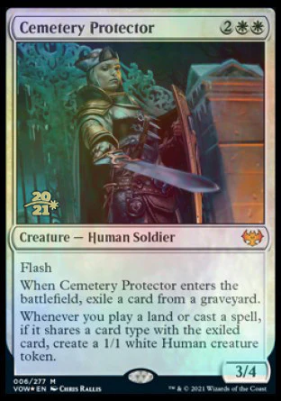 Cemetery Protector [Innistrad: Crimson Vow Prerelease Promos]
