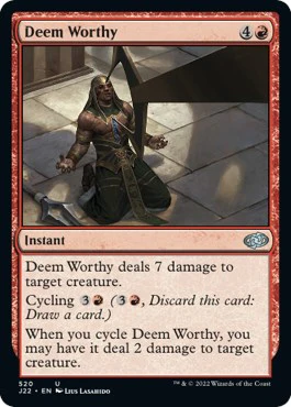 Deem Worthy [Jumpstart 2022]