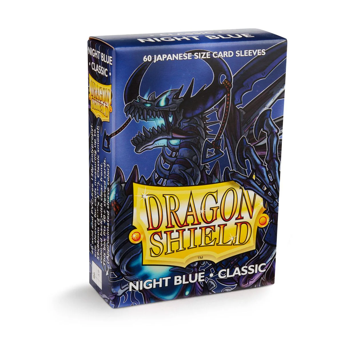 Dragon Shield: Japanese Size 60ct Sleeves - Night Blue Zugai (Classic) - Image 3