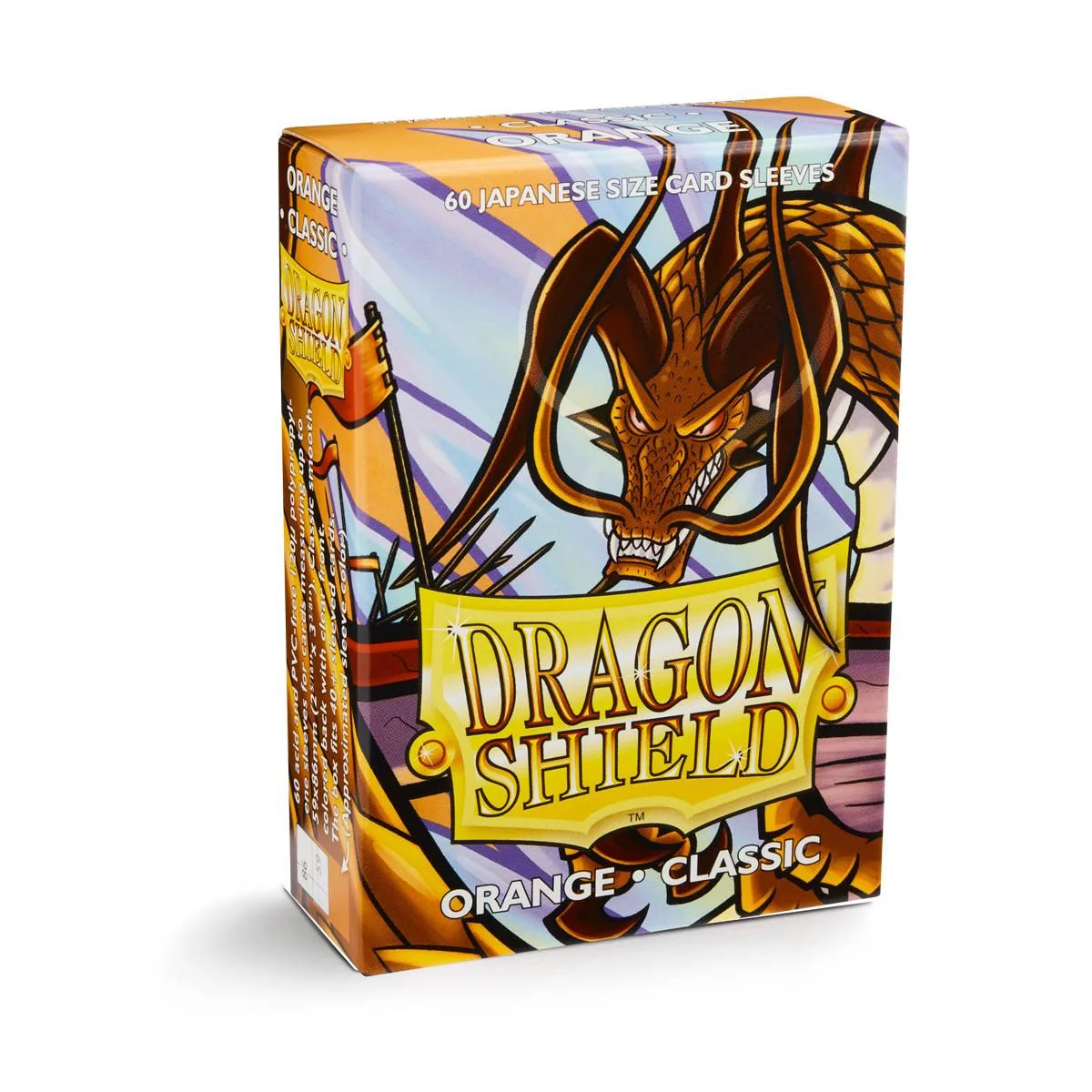 Dragon Shield: Japanese Size 60ct Sleeves - Orange (Classic) - Image 3