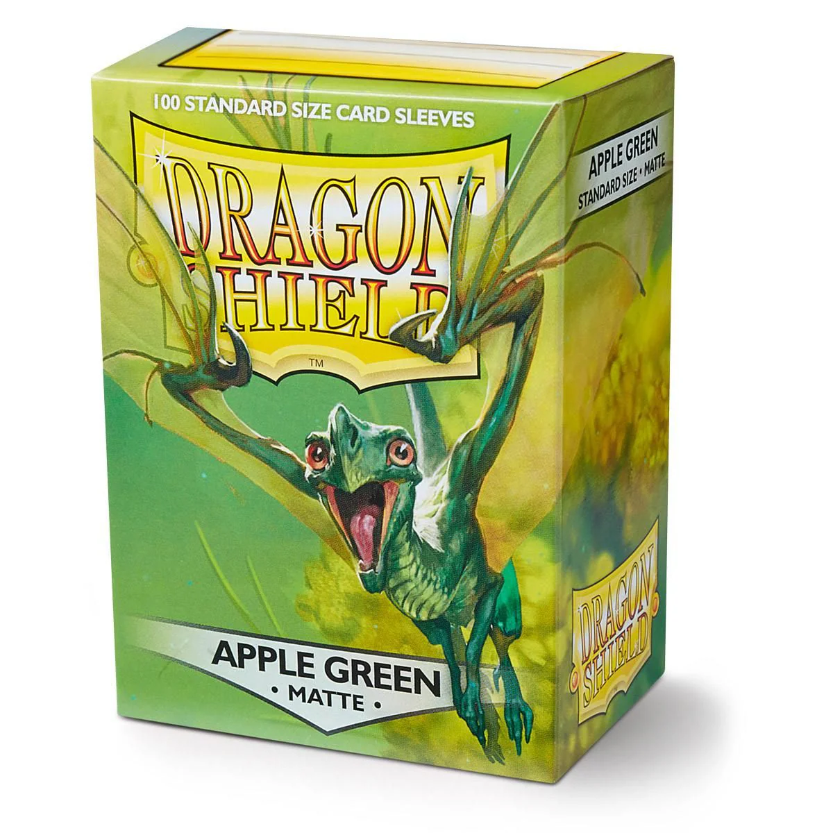Dragon Shield: Standard 100ct Sleeves - Apple Green (Matte) - Image 2