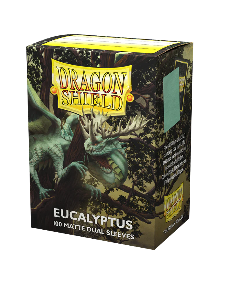 Dragon Shield: Standard 100ct Sleeves - Eucalyptus (Dual Matte) - Image 2