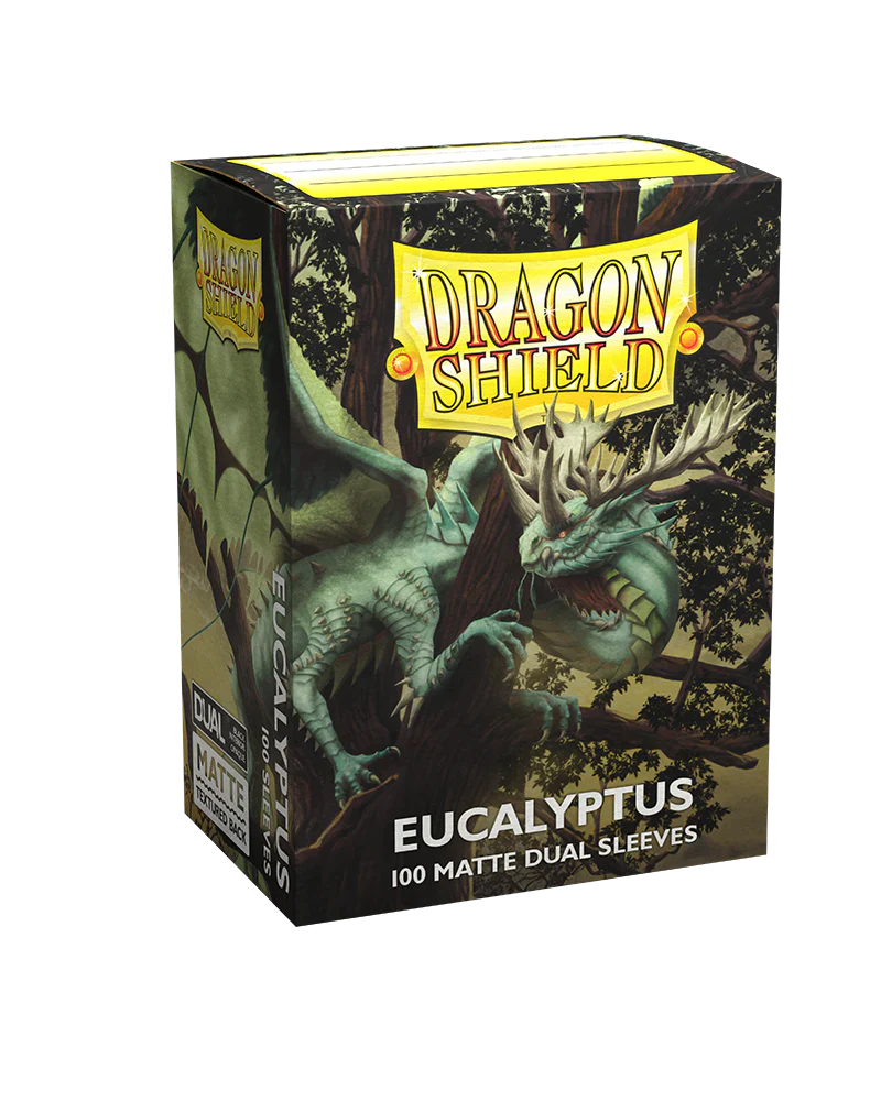 Dragon Shield: Standard 100ct Sleeves - Eucalyptus (Dual Matte) - Image 3
