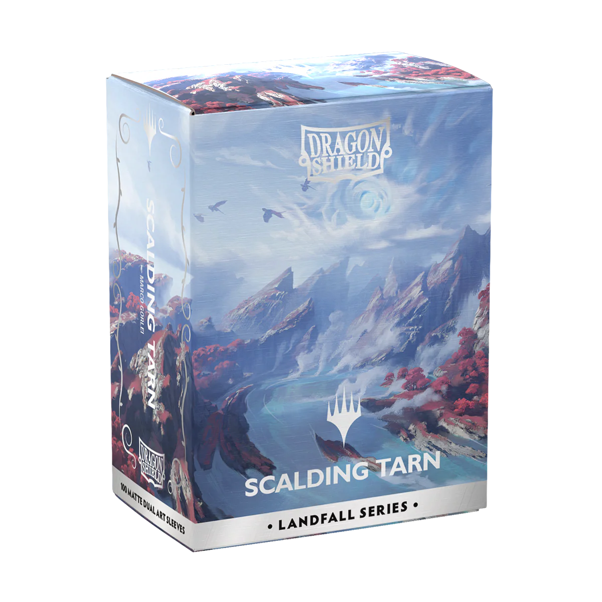 Dragon Shield: Standard 100ct Sleeves - Landfall Series - Scalding Tarn (Dual Matte) - Image 4