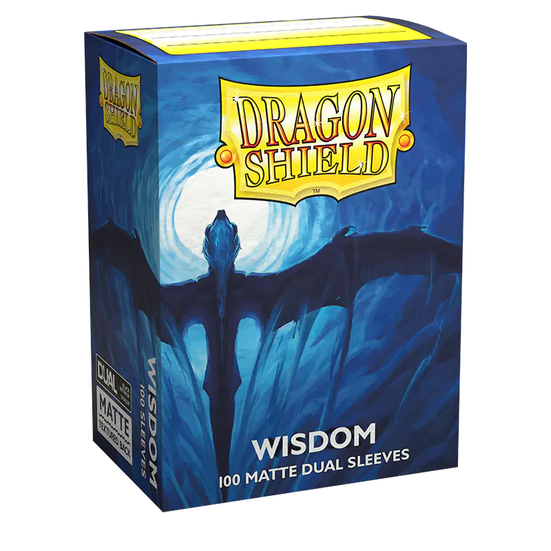 Dragon Shield: Standard 100ct Sleeves - Wisdom (Dual Matte) - Image 3