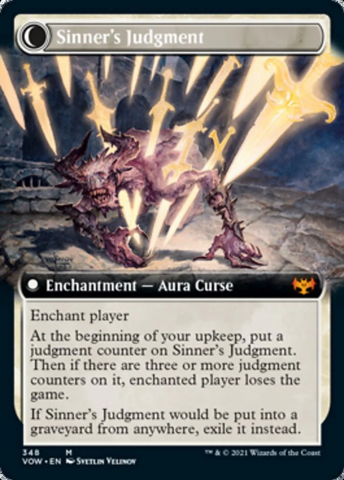 Faithbound Judge // Sinner's Judgment (Extended Art) [Innistrad: Crimson Vow] - Image 2