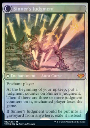 Faithbound Judge // Sinner's Judgment [Innistrad: Crimson Vow Prerelease Promos] - Image 2