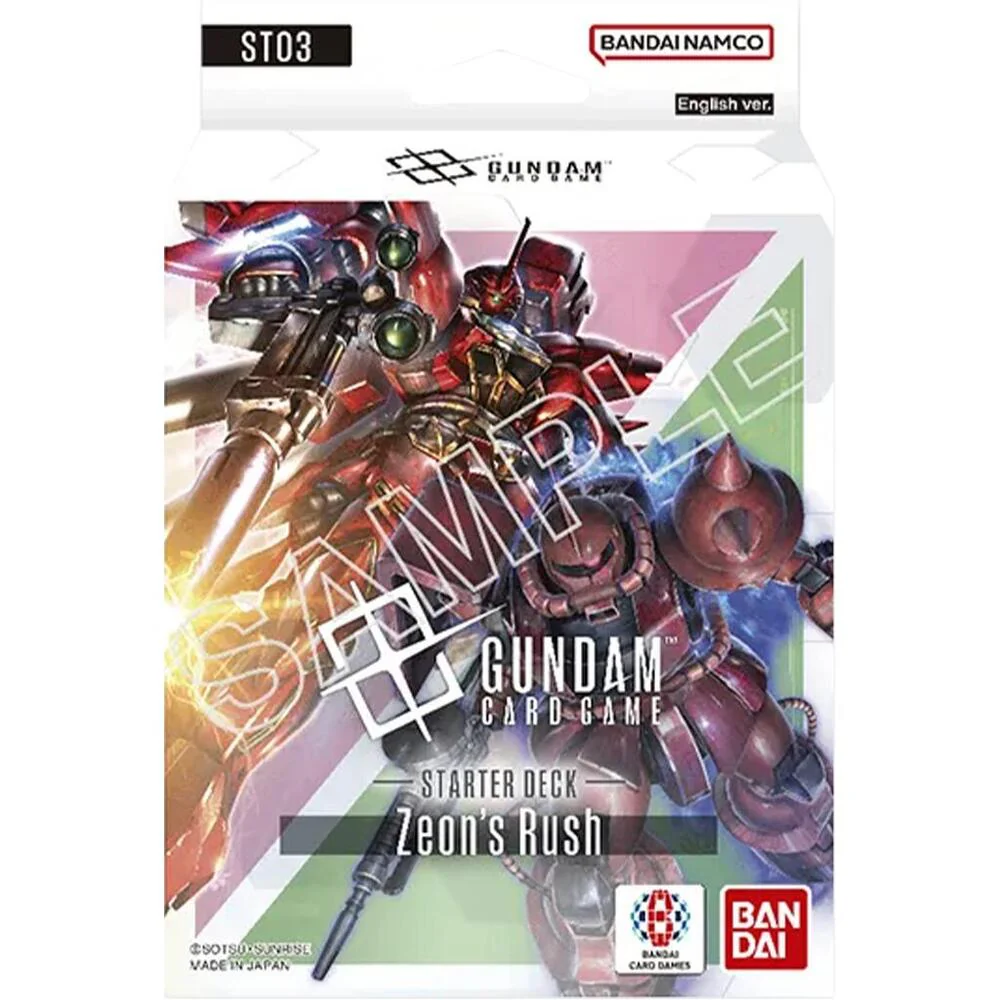 Gundam Starter Deck Zeon's Rush ST03