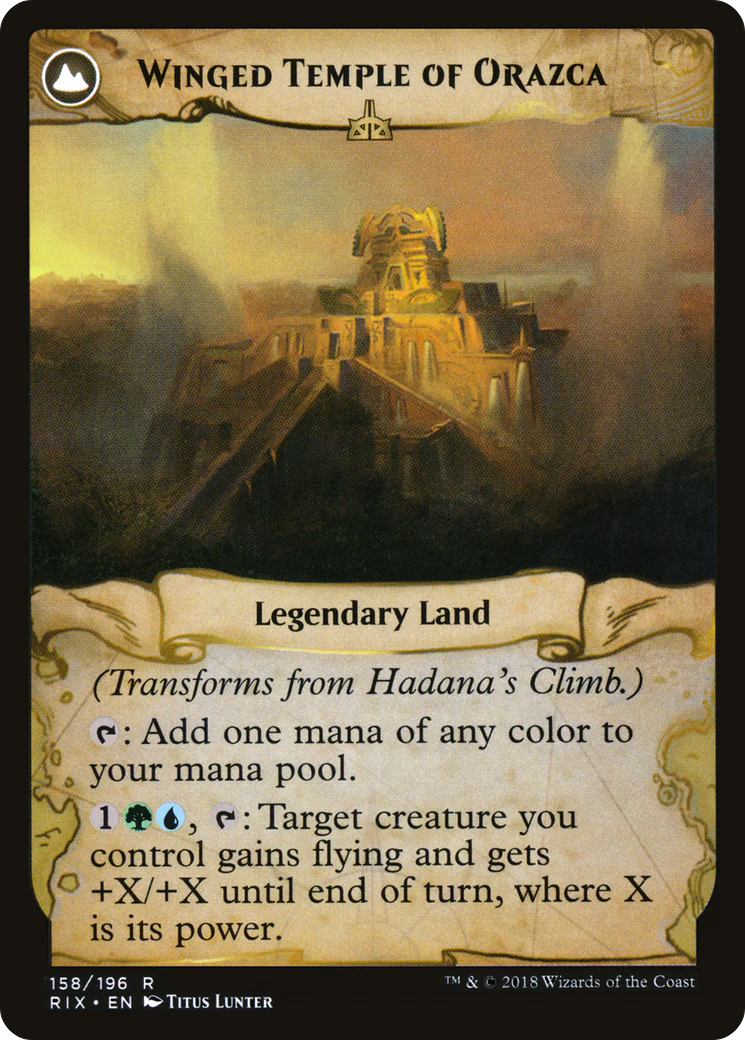 Hadana's Climb // Winged Temple of Orazca [Secret Lair: From Cute to Brute] - Image 2