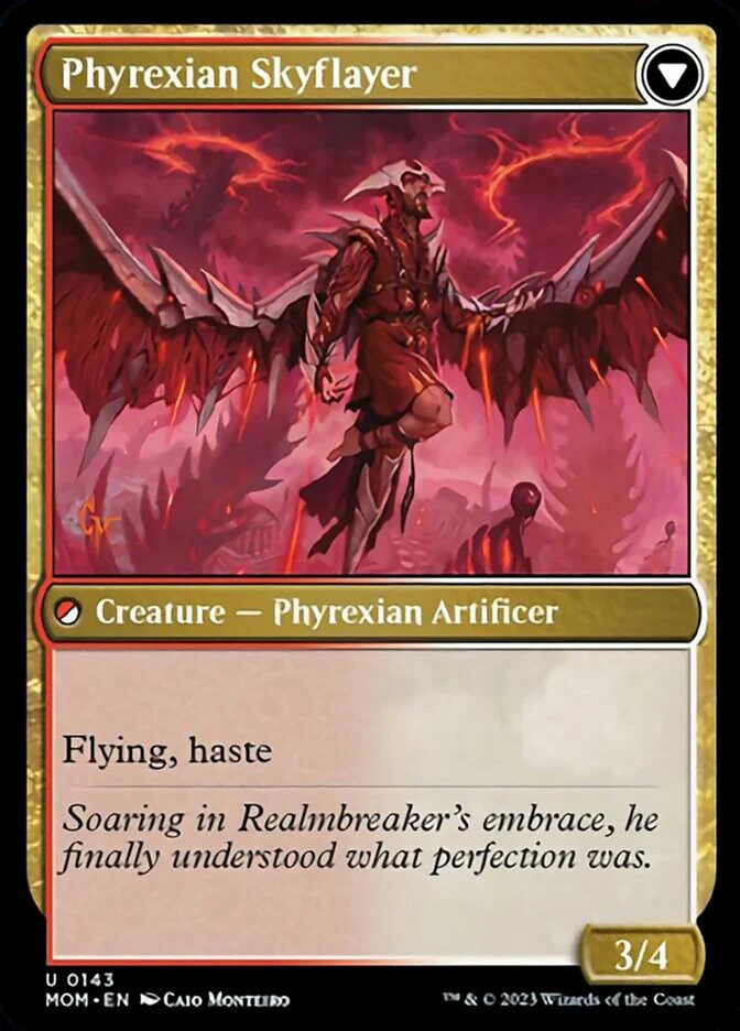 Harried Artisan // Phyrexian Skyflayer [March of the Machine] - Image 2