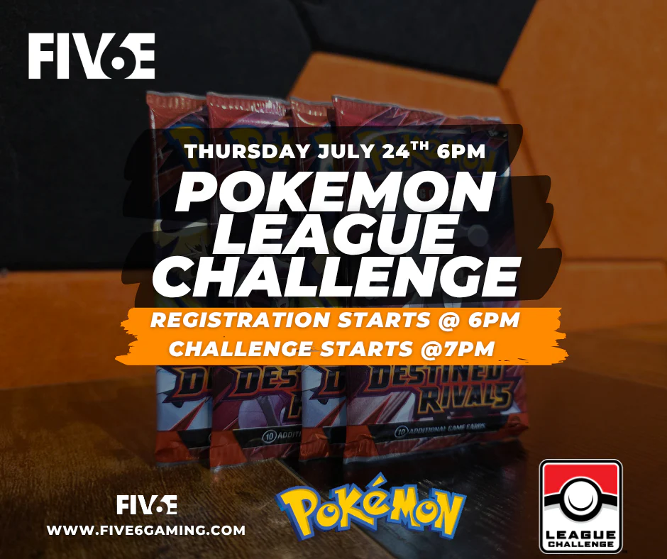 July 25 Pokémon League Challenge