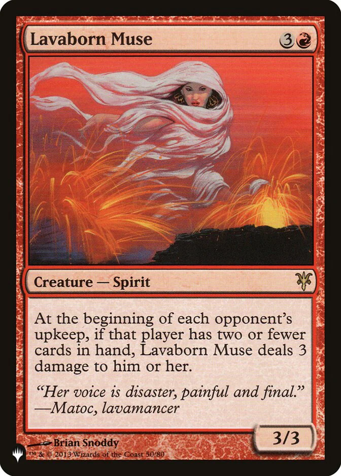 Lavaborn Muse [The List]