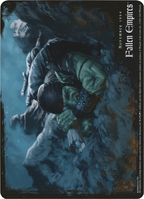 Orcish Spy (Oversized) [Eighth Edition Box Topper] - Image 2