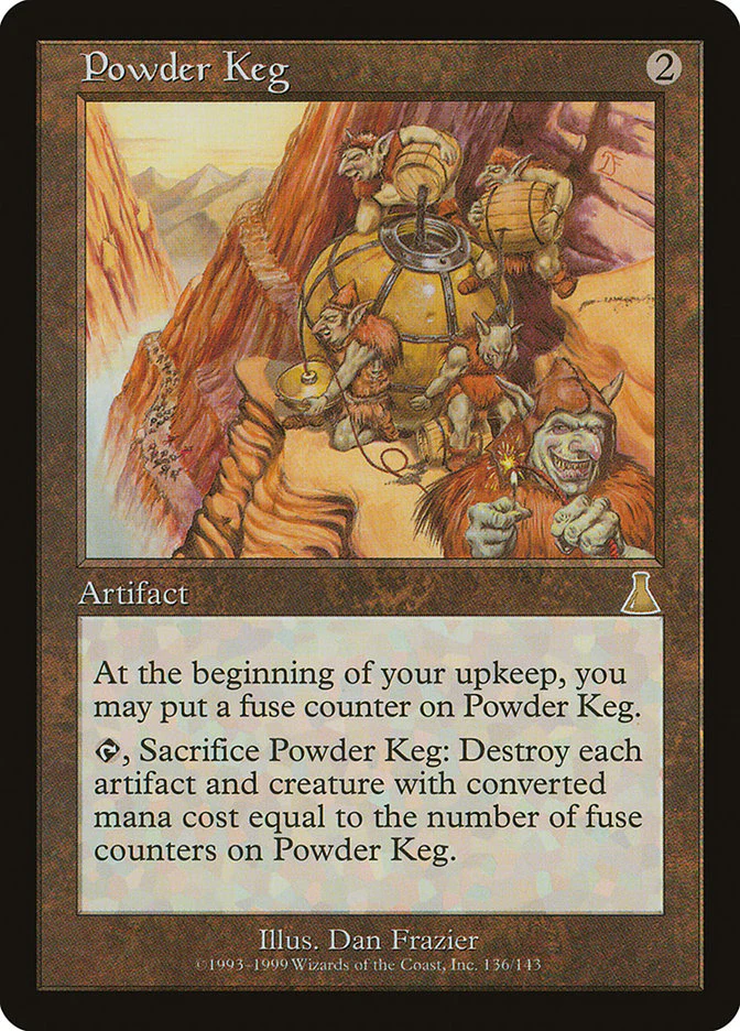 Powder Keg [Urza's Destiny] Sleeve Playable
