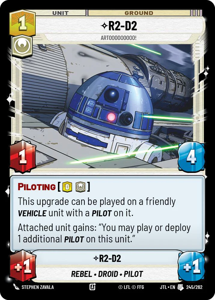 R2-D2 - Artooooooooo! (245/262) (245/257) [Jump to Lightspeed]