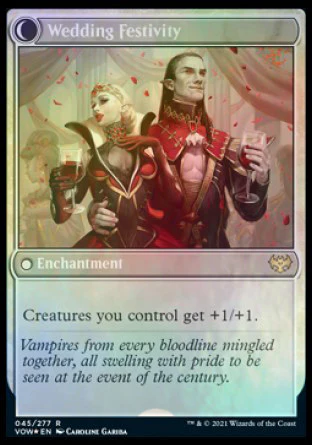 Wedding Announcement // Wedding Festivity [Innistrad: Crimson Vow Prerelease Promos] - Image 2